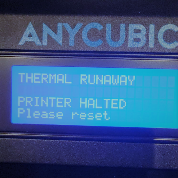 Anycubic Thermal Runaway - Lukas