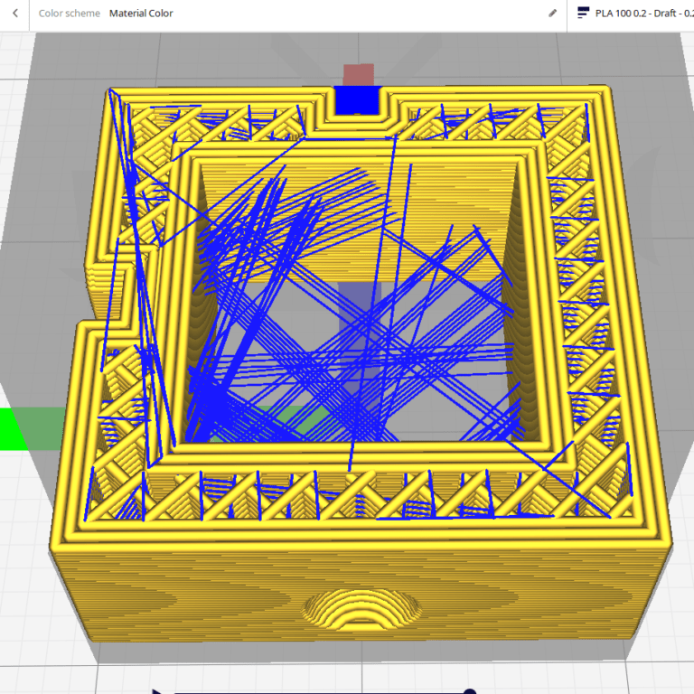 Cura Combing Mode